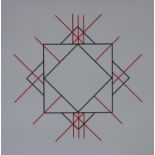 Falke Pisano, (B.1978), Figure 1 (Context, Past, Present, Future), 2009, Silkscreen print, signed,