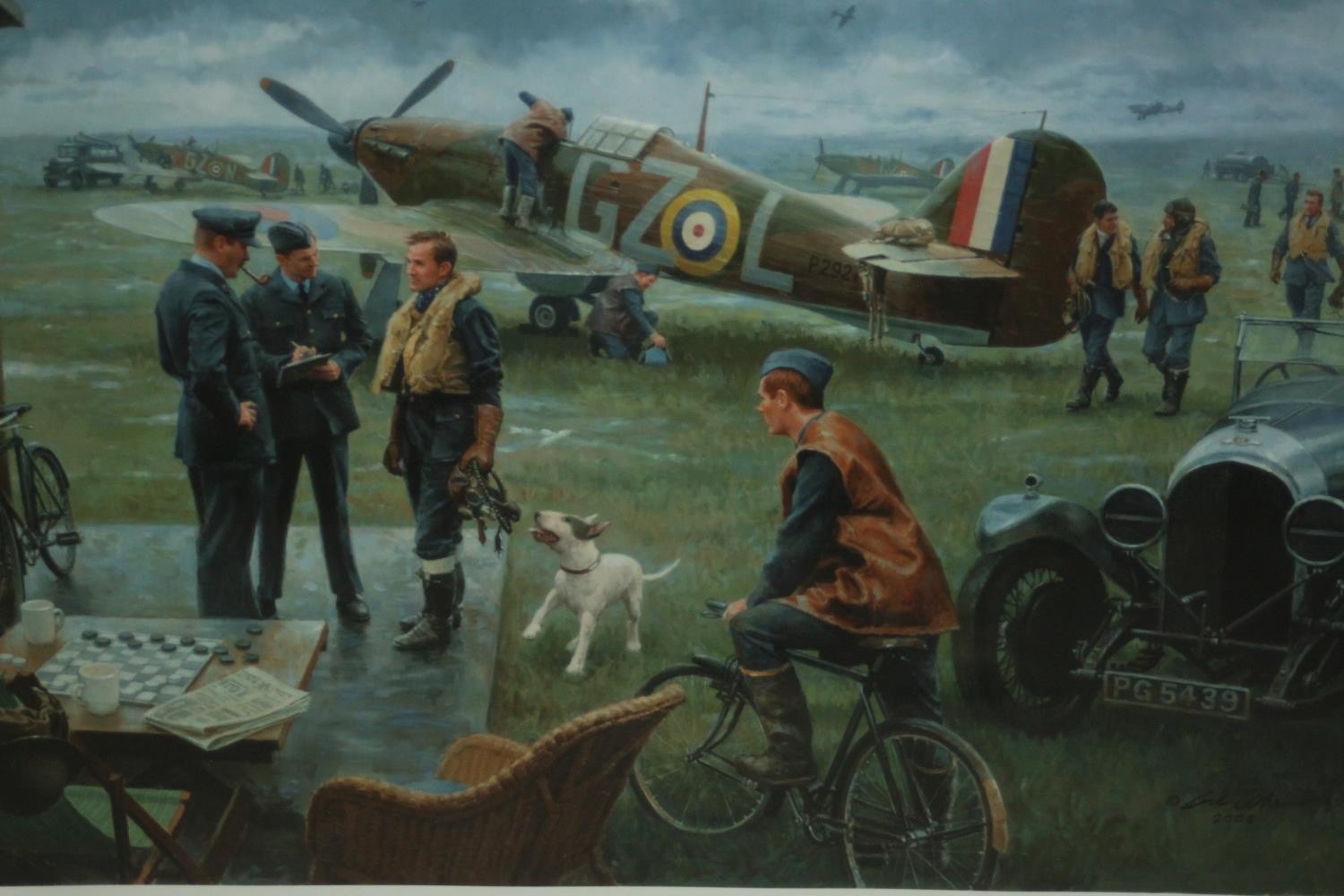 After Gil Cohen, A.S.A.A. (American, b.1931) Return to the Bump/Biggin Hill Summer 1940, limited