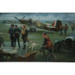 After Gil Cohen, A.S.A.A. (American, b.1931) Return to the Bump/Biggin Hill Summer 1940, limited
