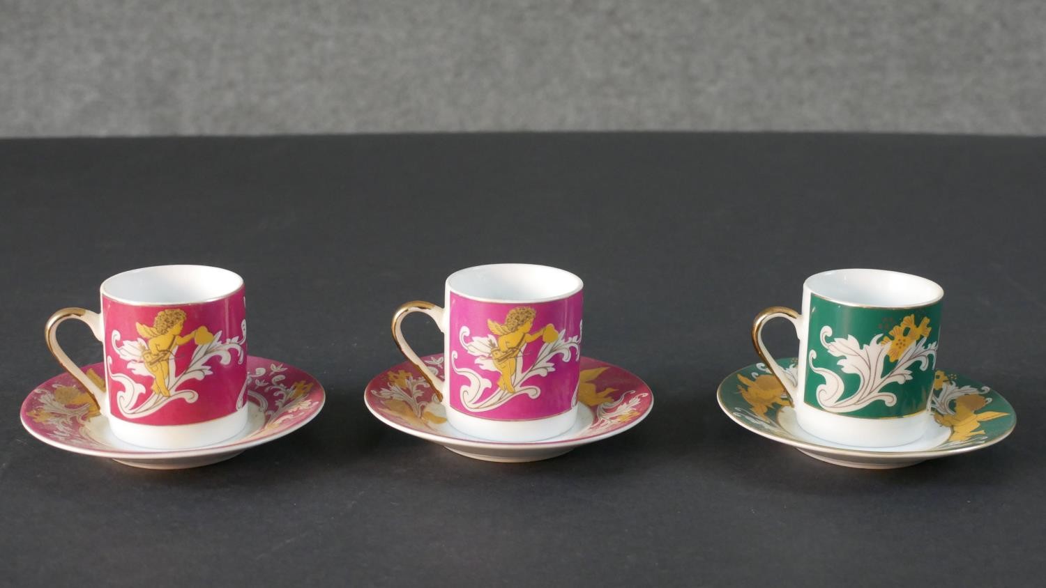 A collection of porcelain, including a St Michael six person tea set with swag and floral design, - Image 7 of 12