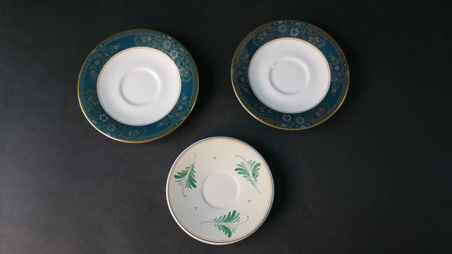 A collection of porcelain, including a St Michael six person tea set with swag and floral design, - Image 11 of 12
