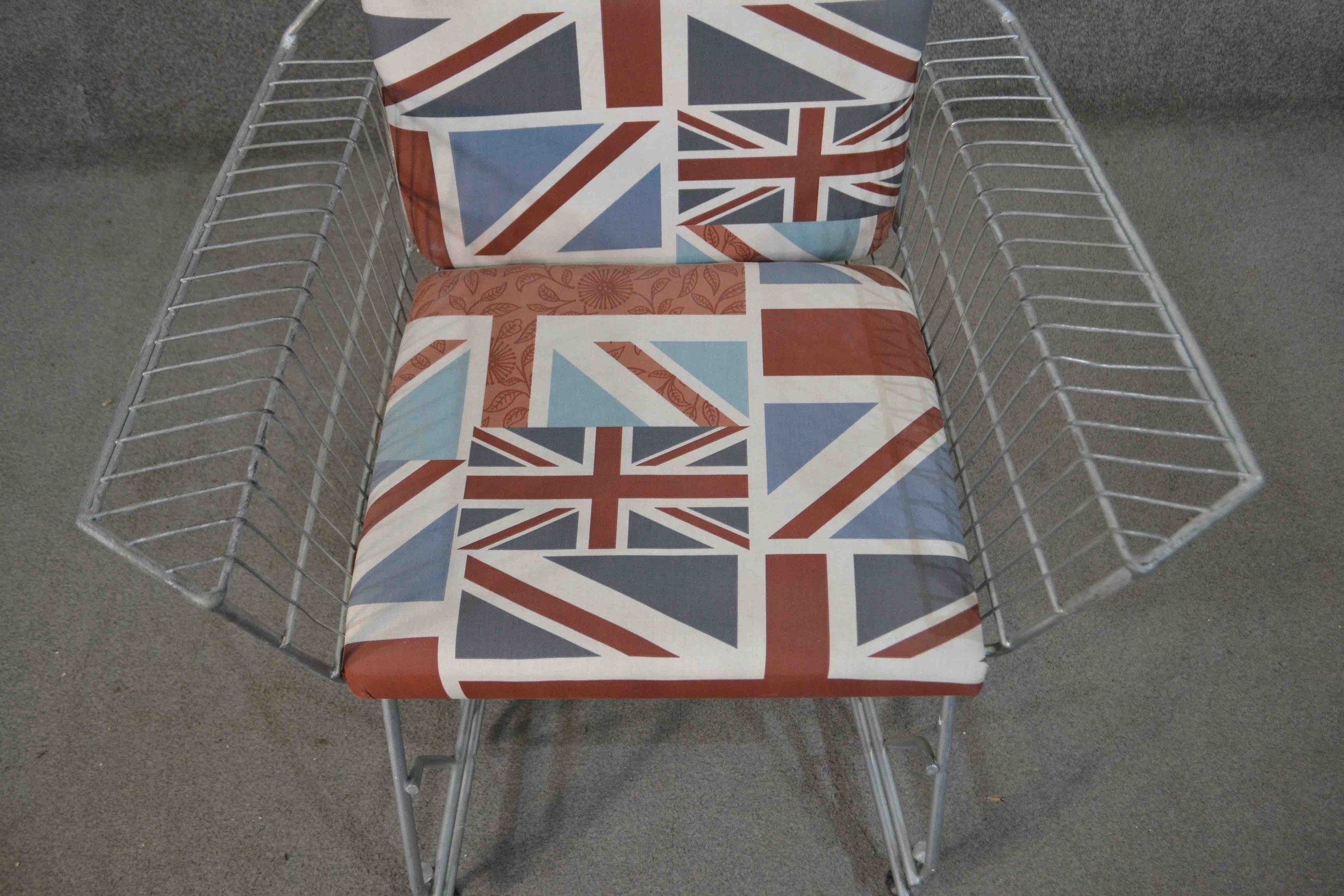 Max McMurdo, an Annie shopping trolley chair, repurposed from an old shopping trolley, with Union - Image 4 of 5