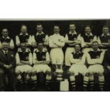 A black and white photograph of the 1936 F.A. Cup winning Arsenal team, annotated to the mount. H.44