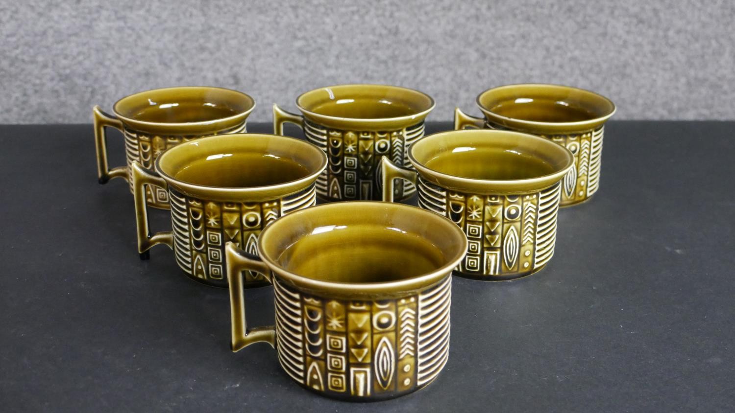 A collection of fifty two pieces of mid-century Susan Williams Ellis Portmerion part coffee and - Image 5 of 13