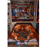 1980's Bobby Orr Power-Play Ice Hockey pinball machine. Complete, tested and working. Please note: