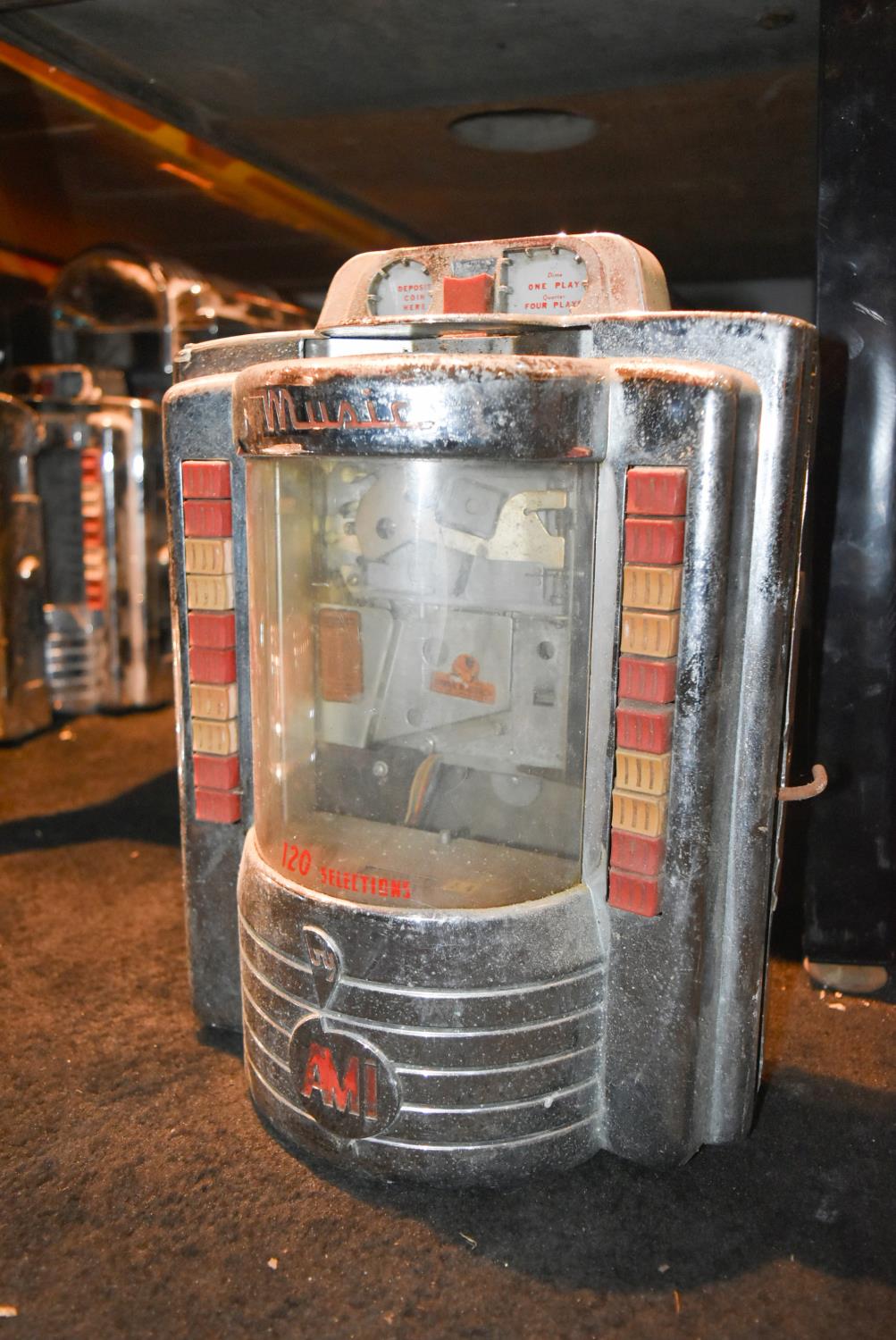 1950's / 1960's Ami diner jukebox 'wall box'. U.S import. 30 available, all in very similar
