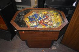 An extremely rare 'Take 5' tabletop pinball machine. U.S import. Complete but untested. It may be