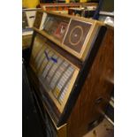 Rowe Ami vinyl jukebox. Holds 100 7" singles. U.S import. Complete but untested. It may be