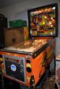 Late 1970's Gottlieb Pool pinball machine. Complete, tested and working. Please note: This item