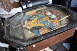 An extremely rare 'Star Trip' tabletop pinball machine. U.S import. Complete but untested. It may be