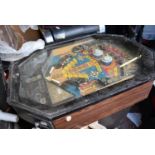 An extremely rare 'Star Trip' tabletop pinball machine. U.S import. Complete but untested. It may be