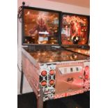 Late 1970's / early 1980's Bally Space Invaders pinball machine. Complete, tested and working.