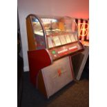 1960's NSM Fanfare vinyl jukebox. Complete, tested and working. Please note: This item has been