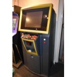 Two player arcade machine with 1000 bulit in games. Six buttons for each player. Set to free play.