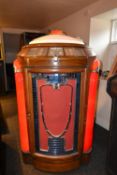 1940's Seeberg 'trashcan' jukebox. Complete, tested and working. Please note: This item has been