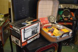 Vintage Prinz 8mm projector including a quantity of rare film from the 1950's and 1960's.