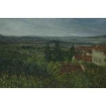 David Gluck ARCA RWS RE NEAC (1939-2007), Petro Gnano, Near Lucca, Tuscany, Italy, watercolour and