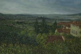 David Gluck ARCA RWS RE NEAC (1939-2007), Petro Gnano, Near Lucca, Tuscany, Italy, watercolour and