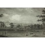 W. Knight, 19th engraving, View of Camberwell from London. H.41 W.49cm.