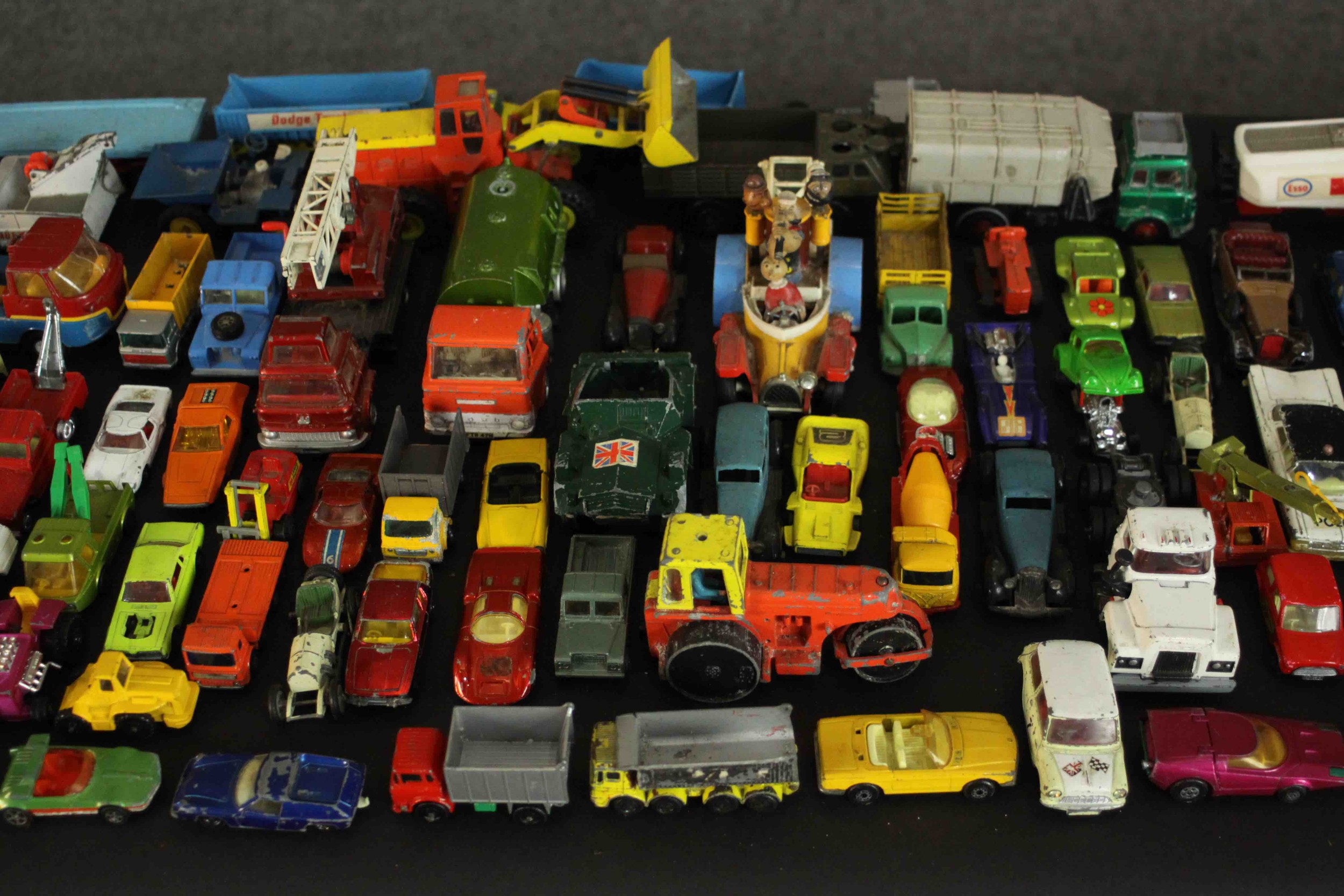 A large collection of approximately eighty play worn die cast vehicles. Various makes including - Image 4 of 16