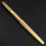 Waterman CF 18ct gold fountain pen, 29.6 grams, 13.5 cm. UK Postage £12.