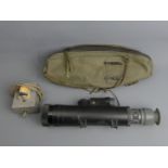Old Russian military tank night vision sight and power pack. 40 cm long. UK Postage £20.