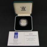 Royal Mint 1995 Second World War silver proof £2 coin. M.I.B. UK Postage £12.