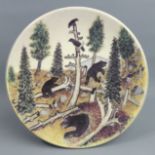 Arabia Finland 1986 art pottery plate. 22.5 cm. UK Postage £15.