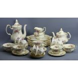 Royal Albert Moss Rose tea/coffee set. Collection only.