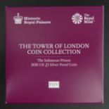 The Royal Mint Tower of London Infamous Prison 2020 UK £5 silver proof coin. M.I.B. UK Postage £12.