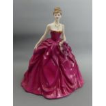 Coalport limited edition figurine Grand Finale, boxed with c.o.a. 25 cm. UK Postage £16.