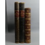 The Franco-Prussian war volume I leather and cloth bound and two leather and cloth bound volumes