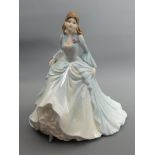 Coalport limited edition figurine Mary, boxed with c.o.a. 22.5 cm. UK Postage £16.