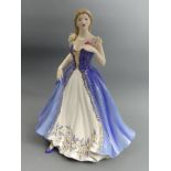 Royal Doulton Lady of the Year 2007 Louisa, boxed with c.o.a. 23 cm. UK Postage £16.