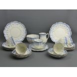 Two decorative porcelain teaset's, one from the 1890's and one from the 1920's. UK Postage £25.