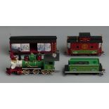 A Hawthorne Village Model Railway set from the Thomas Kincade's Christmas Express collection, all