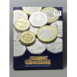 27 2012 Olympic games 50p pieces, plus 23 other collectable examples along with 20 £1 coins and