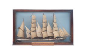A LATE 19TH CENTURY MODEL OF A SHIP 'SARUM'