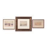 A COLLECTION OF THREE WATERCOLOURS DEPICTING ISTANBUL