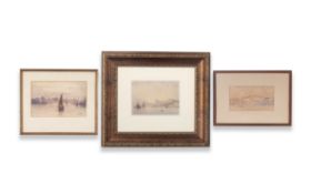 A COLLECTION OF THREE WATERCOLOURS DEPICTING ISTANBUL