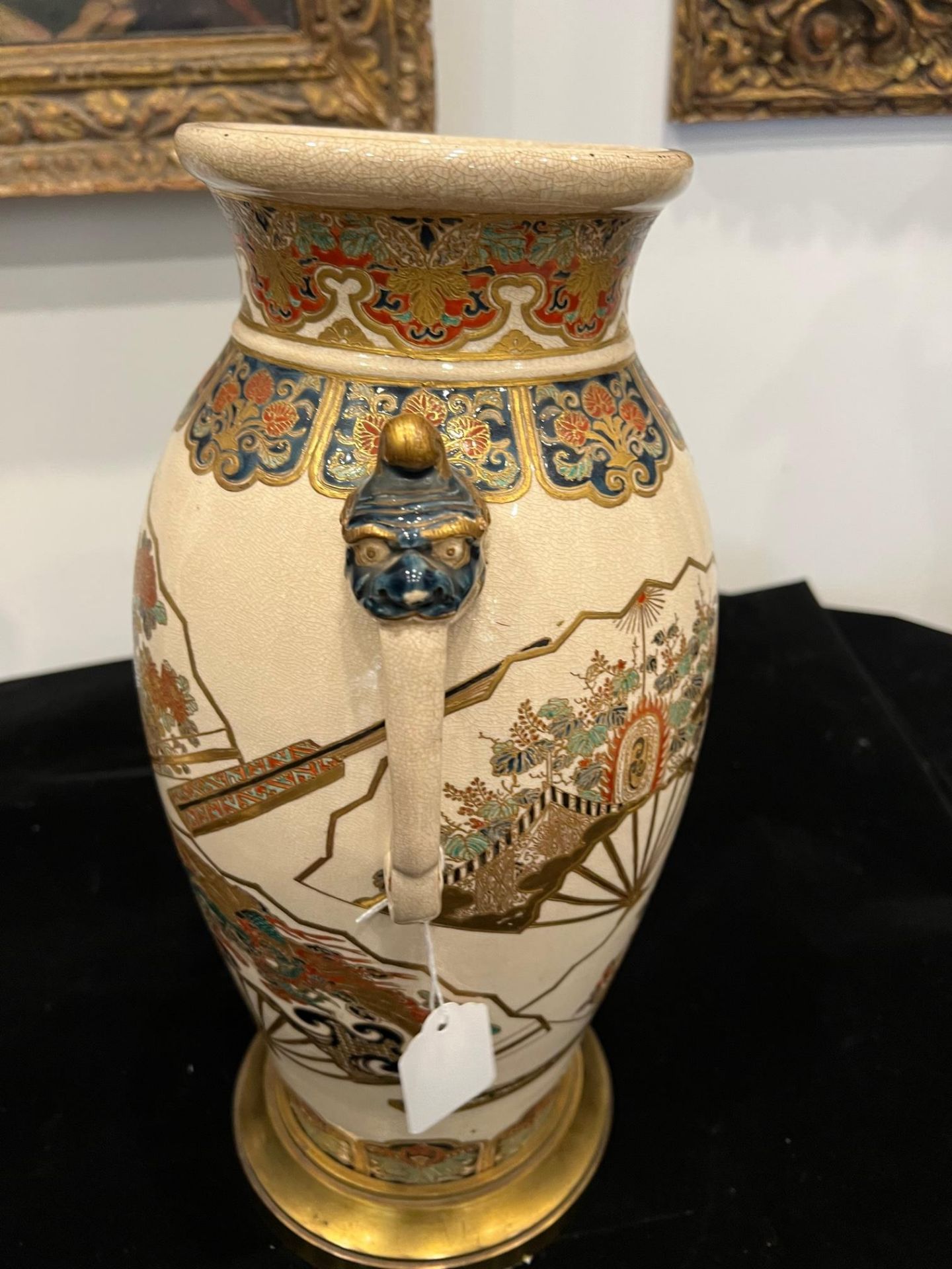 A JAPANESE IMPERIAL PERIOD SATSUMA VASE - Image 10 of 13