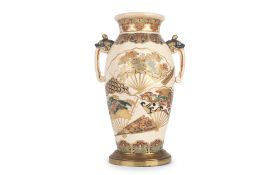 A JAPANESE IMPERIAL PERIOD SATSUMA VASE