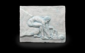 SIR EDUARDO PAOLOZZI (BRITISH, 1924-2005): NEWTON AFTER BLAKE, PLASTER RELIEF