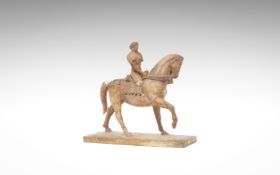 SIR WILLIAM REID DICK R.A. (BRITISH, 1879-1961): A PLASTER MAQUETTE OF LADY GODIVA