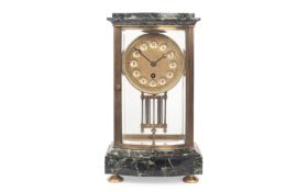 A RARE LATE 19TH CENTURY FRENCH AUTOMATON CLOCK WITH ALTERNATING DIALS