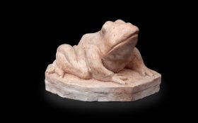 SIR EDUARDO PAOLOZZI (BRITISH, 1924-2005): FROG, PLASTER