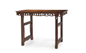 A CHINESE HARDWOOD ALTAR TABLE