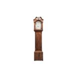 A GEORGE III MAHOGANY LONGCASE CLOCK SIGNED JOHN BARRON, ABERDEEN