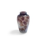 A CAMEO GLASS VASE SIGNED 'GALLE'