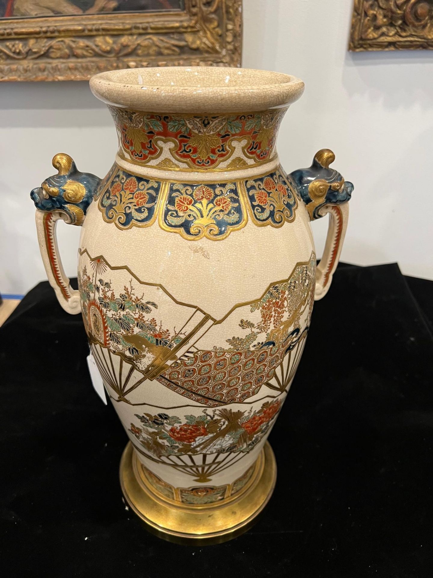 A JAPANESE IMPERIAL PERIOD SATSUMA VASE - Image 11 of 13
